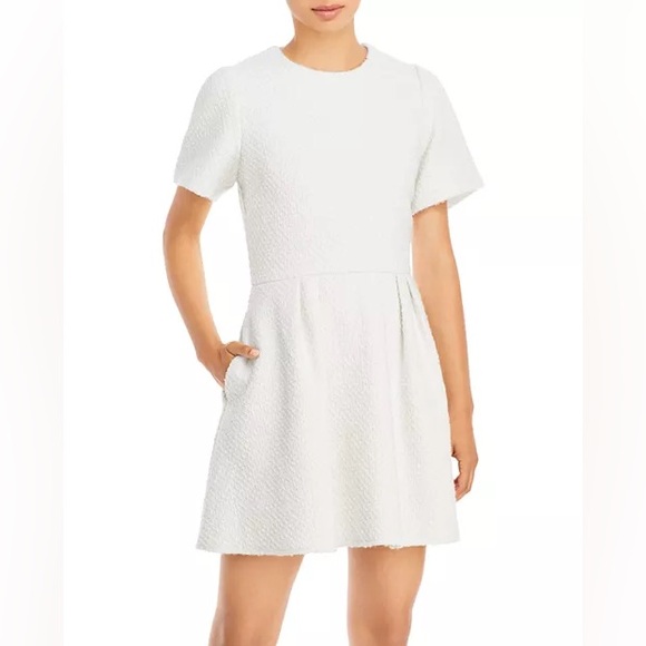 Aqua x Scout the City for Bloomingdales Fit & Flare Mini Baby Doll Dress Size M - Picture 2 of 6